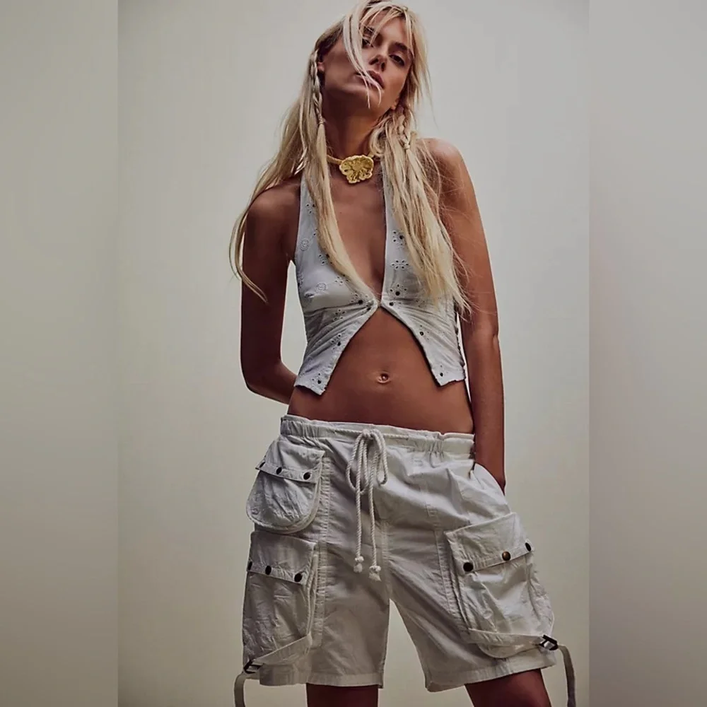 ❤️Free People Moon Bay Parachute Shorts